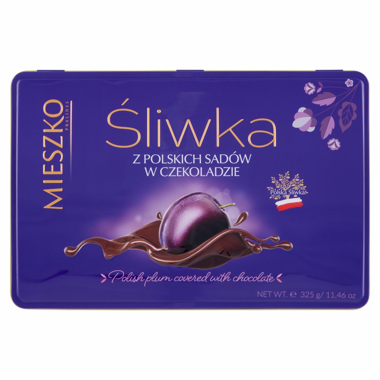 Zdjęcia - Mieszko Śliwka z polskich sadów w czekoladzie 325 g