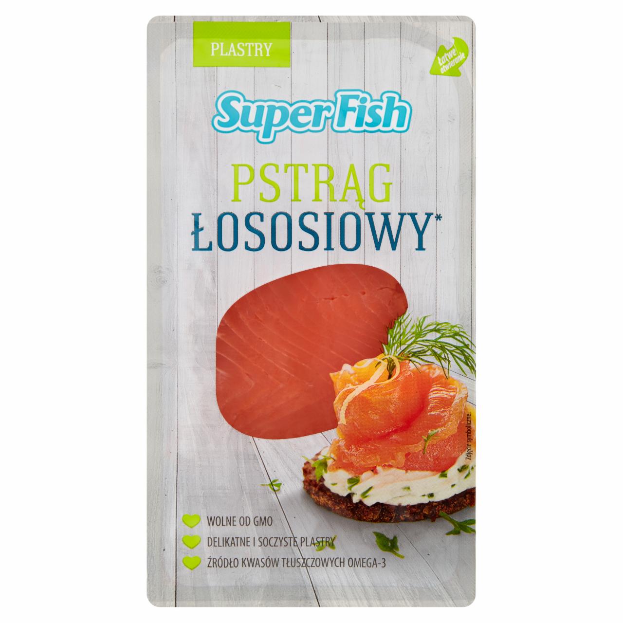 Zdjęcia - SuperFish Pstrąg łososiowy plastry 100 g