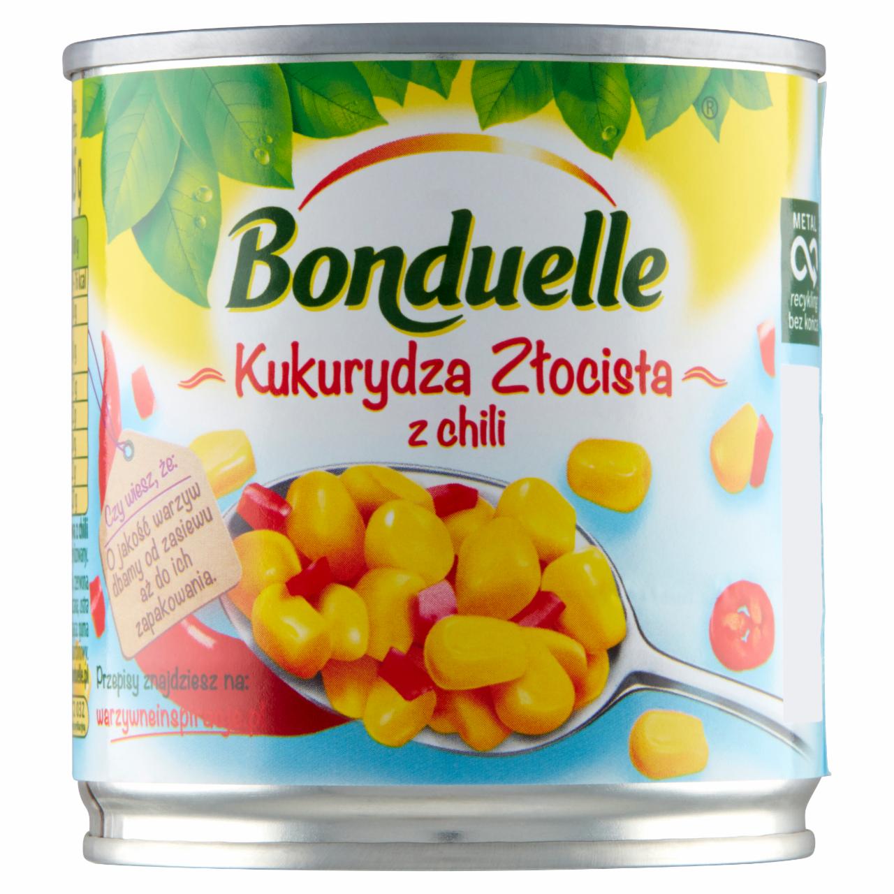 Zdjęcia - Bonduelle Kukurydza Złocista z chili 165 g