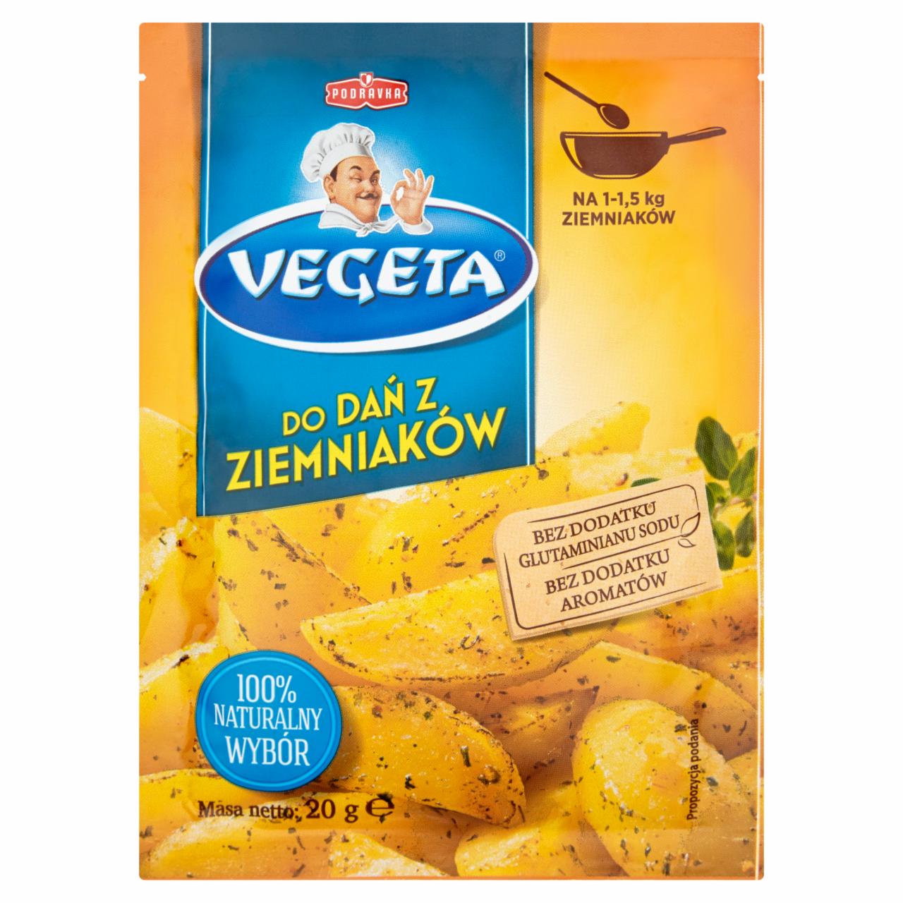 Zdjęcia - Vegeta Do dań z ziemniaków Przyprawa 20 g