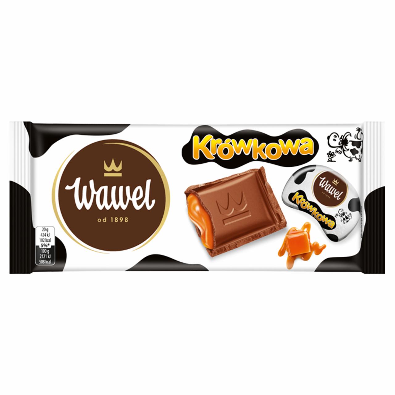 Zdjęcia - Wawel Krówkowa Czekolada mleczna nadziewana 100 g