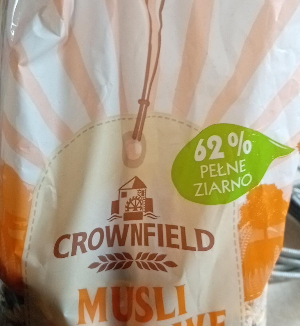 Zdjęcia - musli owocowe pełne ziarno 62% Crownfield