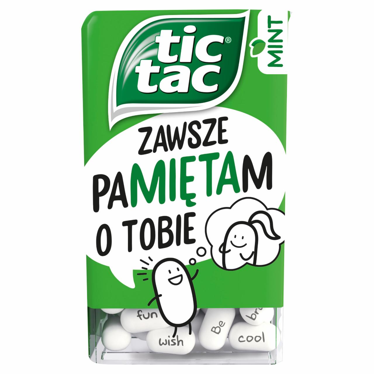 Zdjęcia - Tic Tac Drażetki o smaku miętowym 49 g