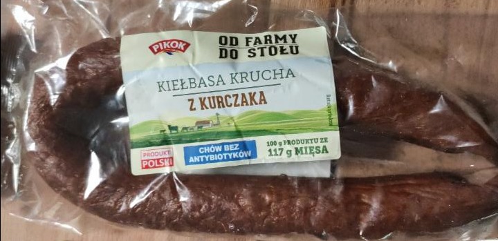 Zdjęcia - Kiełbasa krucha z kurczaka Pikok