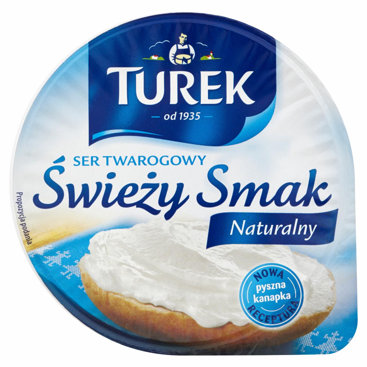 Zdjęcia - Turek Świeży Smak Ser twarogowy naturalny 150 g