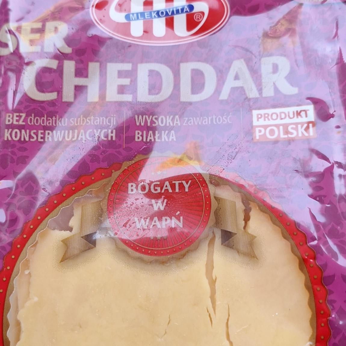 Zdjęcia - Ser cheddar Mlekovita