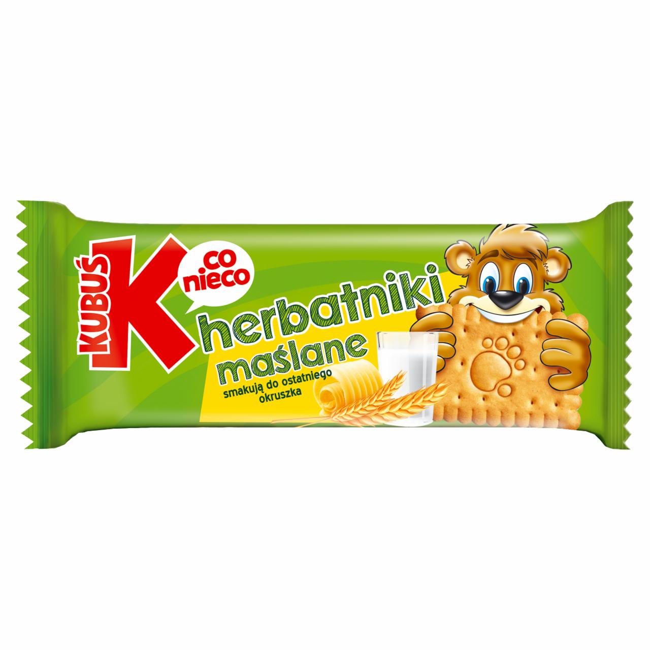 Zdjęcia - Kubuś Co nieco Herbatniki maślane 50 g