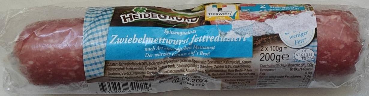 Zdjęcia - zwiebelmettwurst fetteduzlert HeideGrund