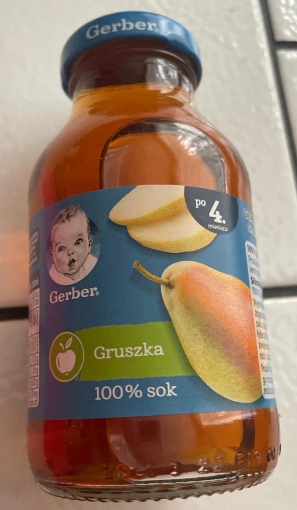 Zdjęcia - 100% sok Gruszka Gerber