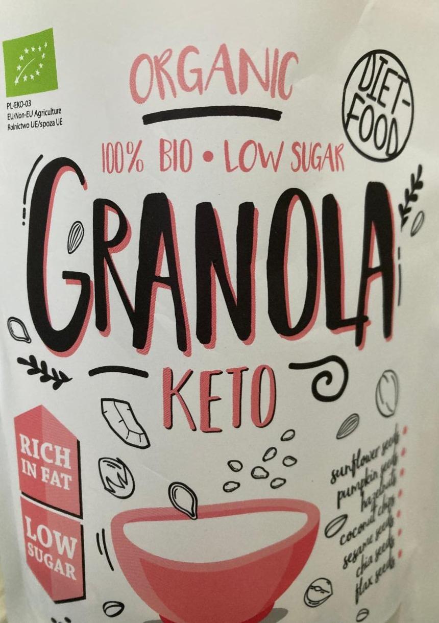 Zdjęcia - Granola keto Organic