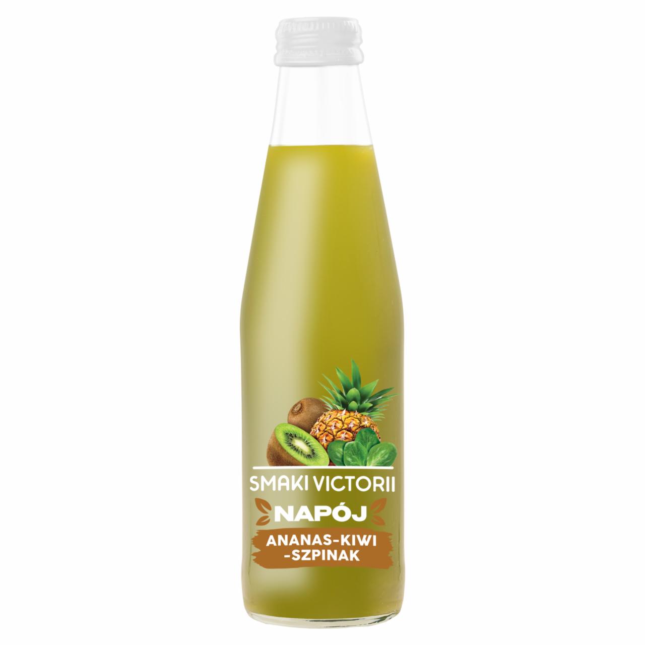 Zdjęcia - Smaki Victorii Napój ananas-kiwi-szpinak 250 ml