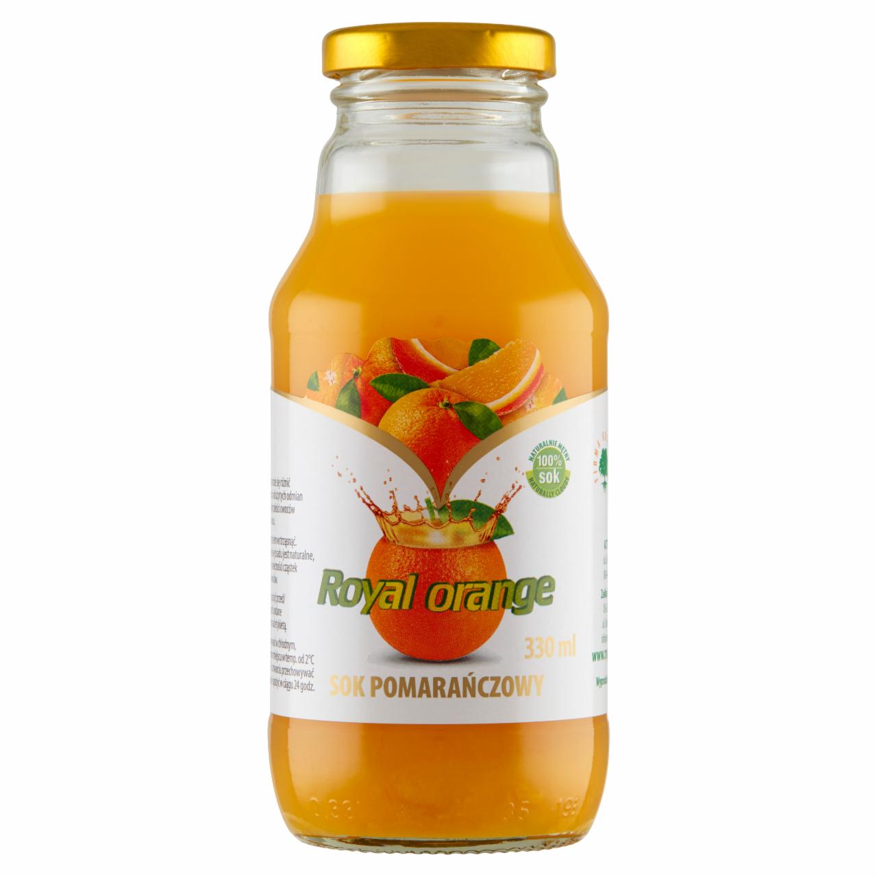 Zdjęcia - Royal orange Sok pomarańczowy 330 ml