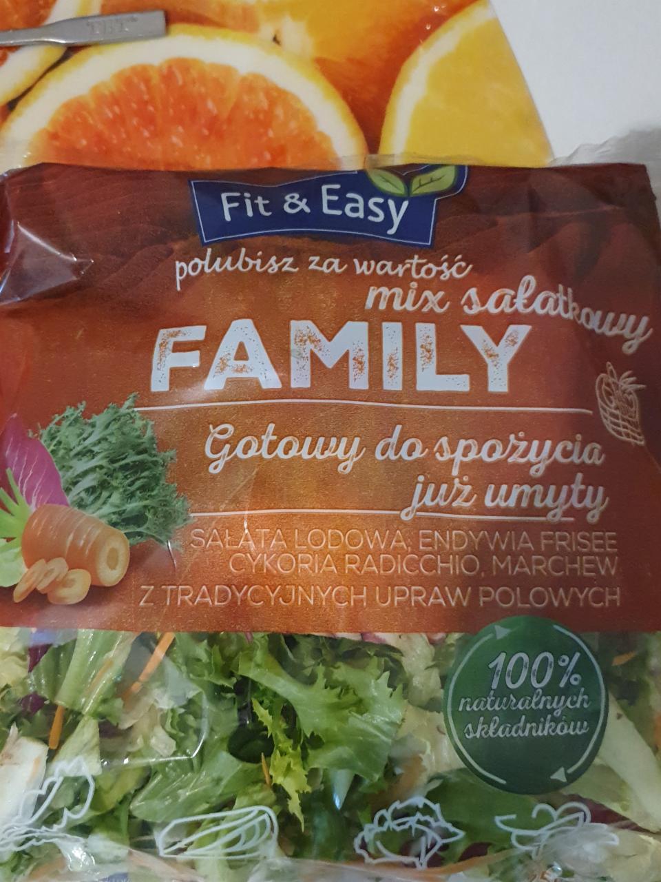 Zdjęcia - Mix sałatkowy Family Fit & Easy