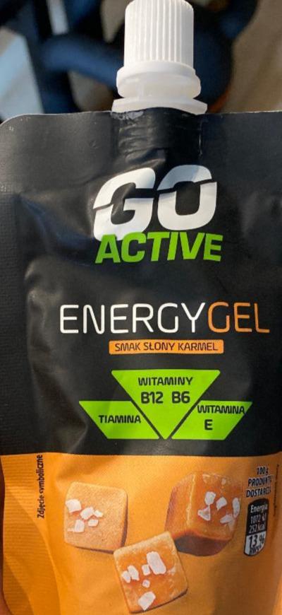 Zdjęcia - Energy gel słony karmel Go active