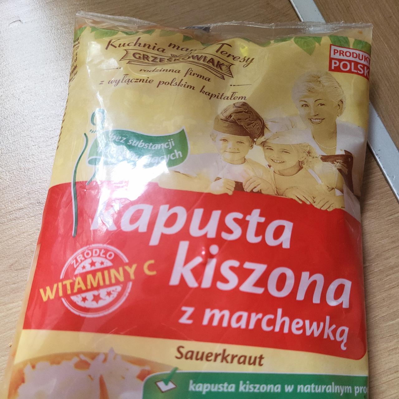 Zdjęcia - Kapusta kiszona z marchewką Grześkowiak