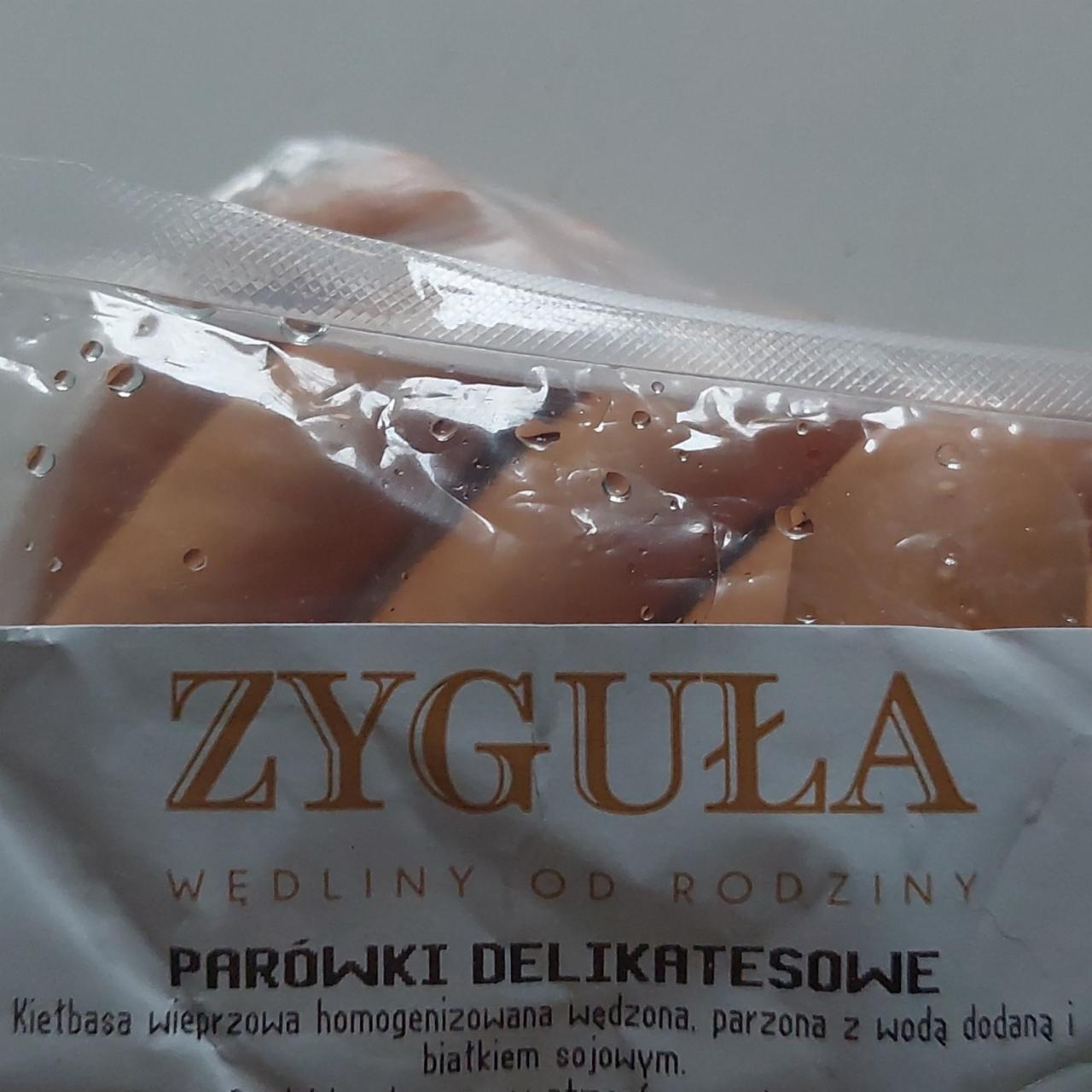 Zdjęcia - Parówki delikatesowe Zyguła