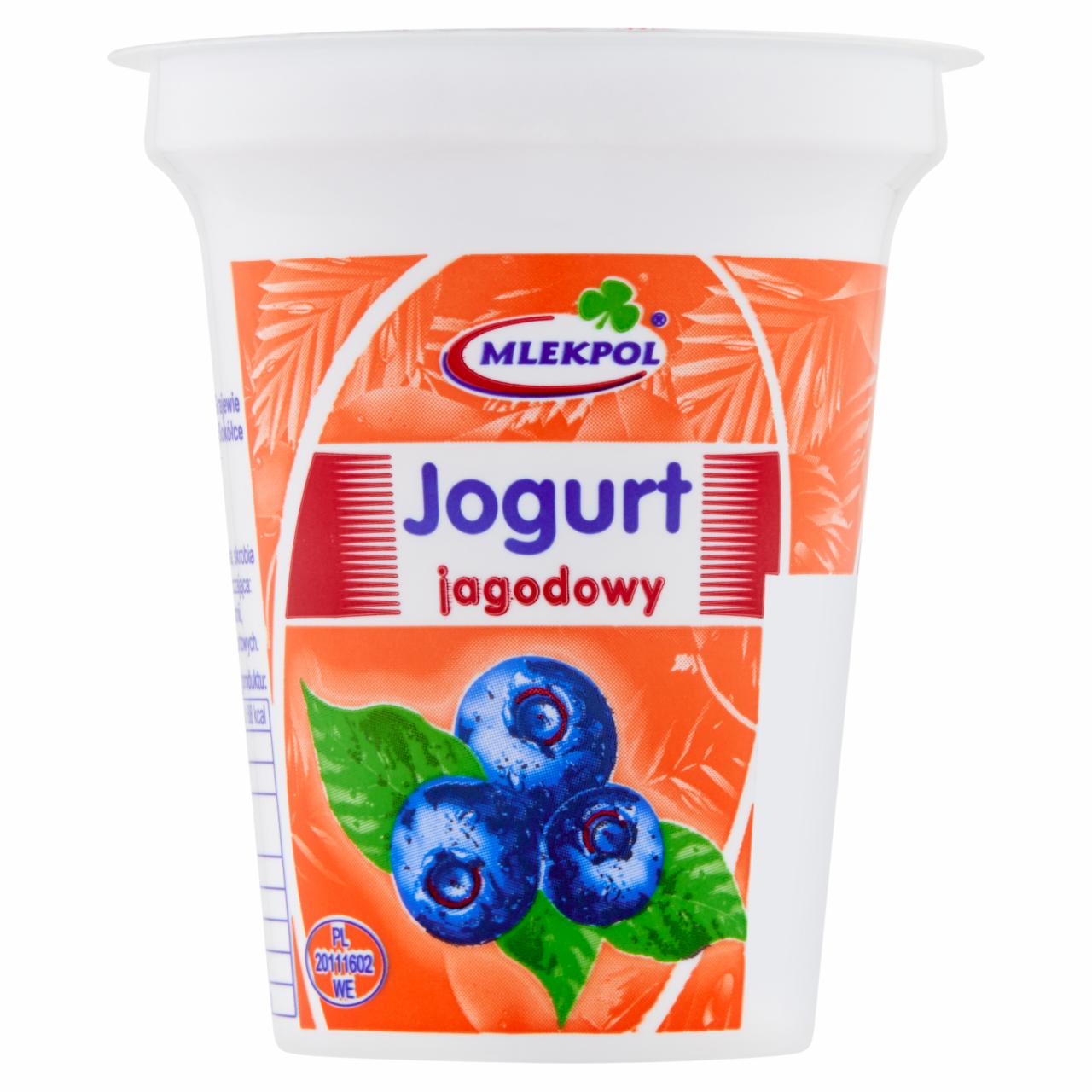 Zdjęcia - Jogurt jagodowy Mlekpol