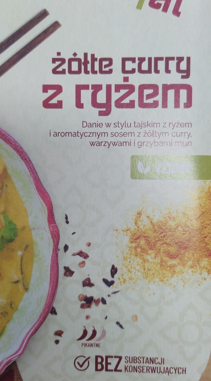 Zdjęcia - Żółte curry z ryżem