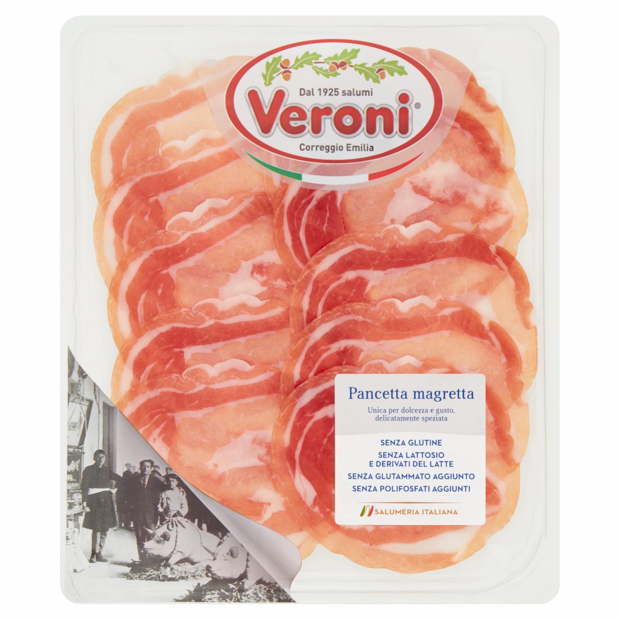 Zdjęcia - Veroni Pancetta Magretta Zwijany boczek 0,080 kg