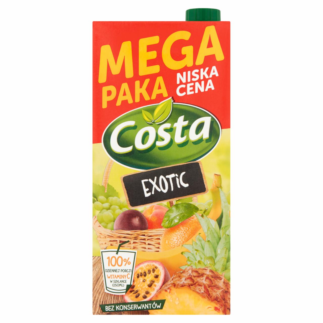 Zdjęcia - Costa Napój exotic 2 l