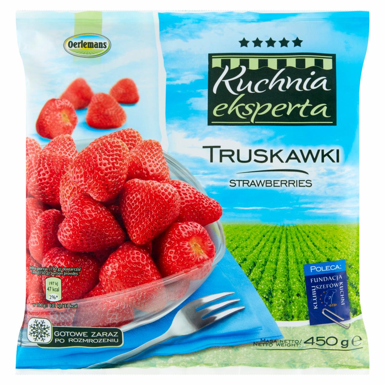 Zdjęcia - Oerlemans Kuchnia eksperta Truskawki 450 g