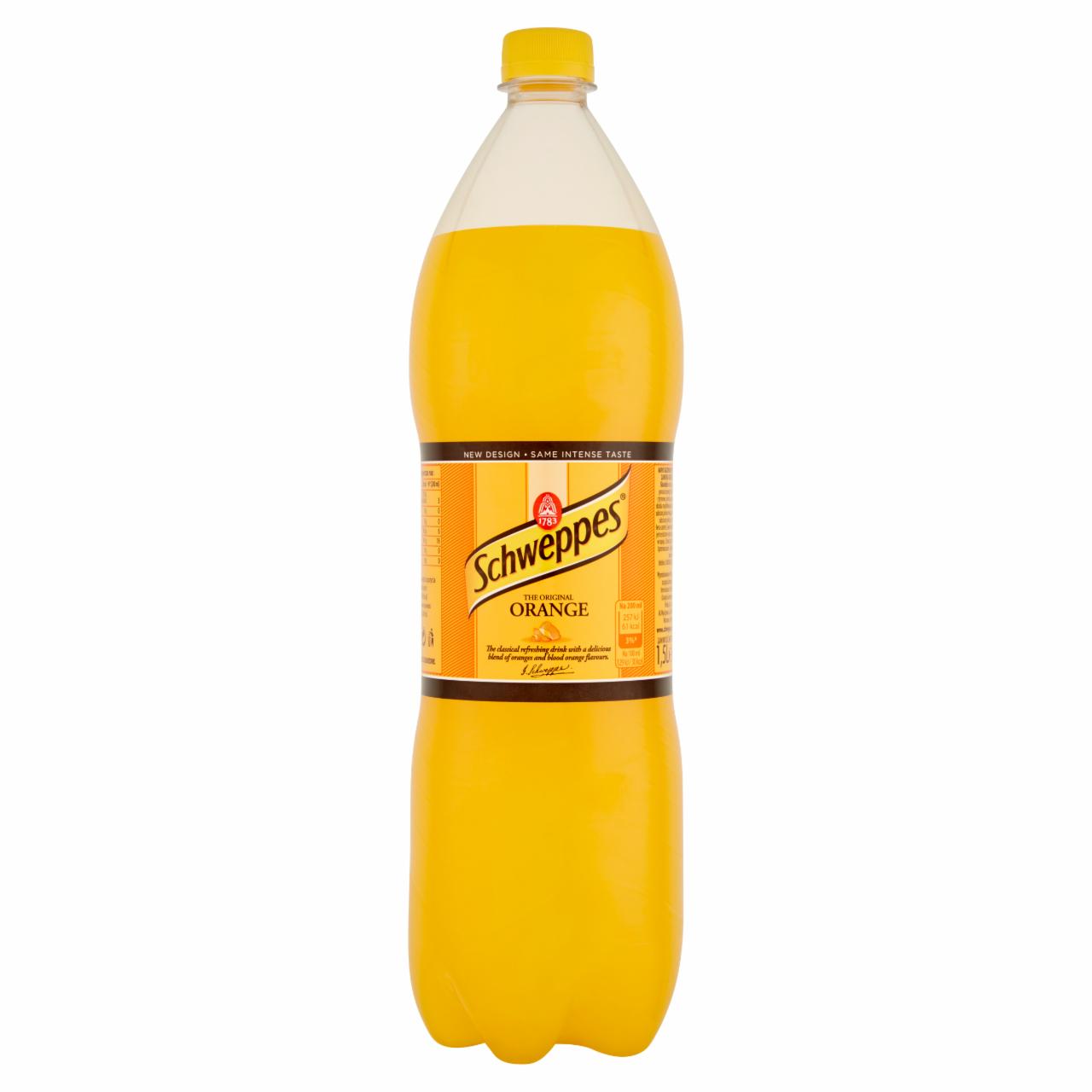 Zdjęcia - Schweppes Orange Napój gazowany o smaku pomarańczowym 1,5 l