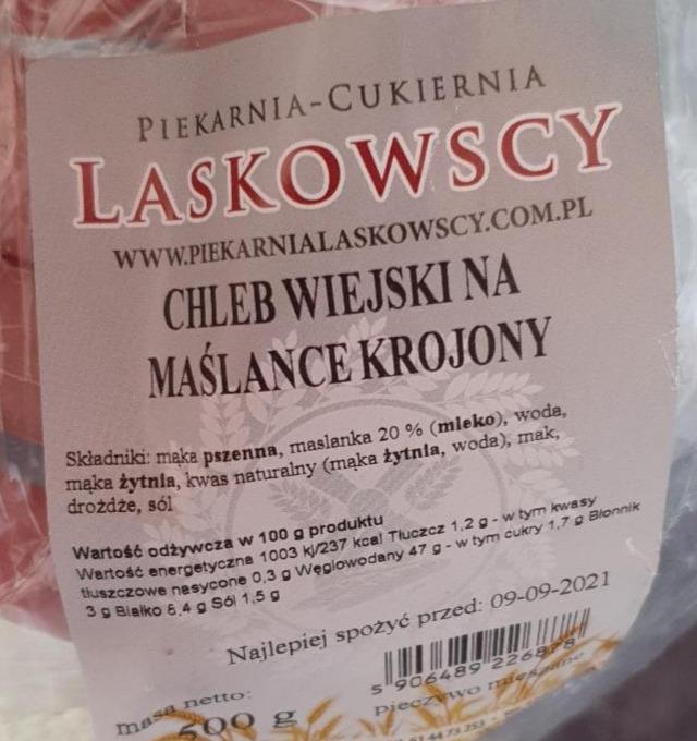 Zdjęcia - Chleb wiejski na maślance Piekarnia - cukiernia Laskowscy