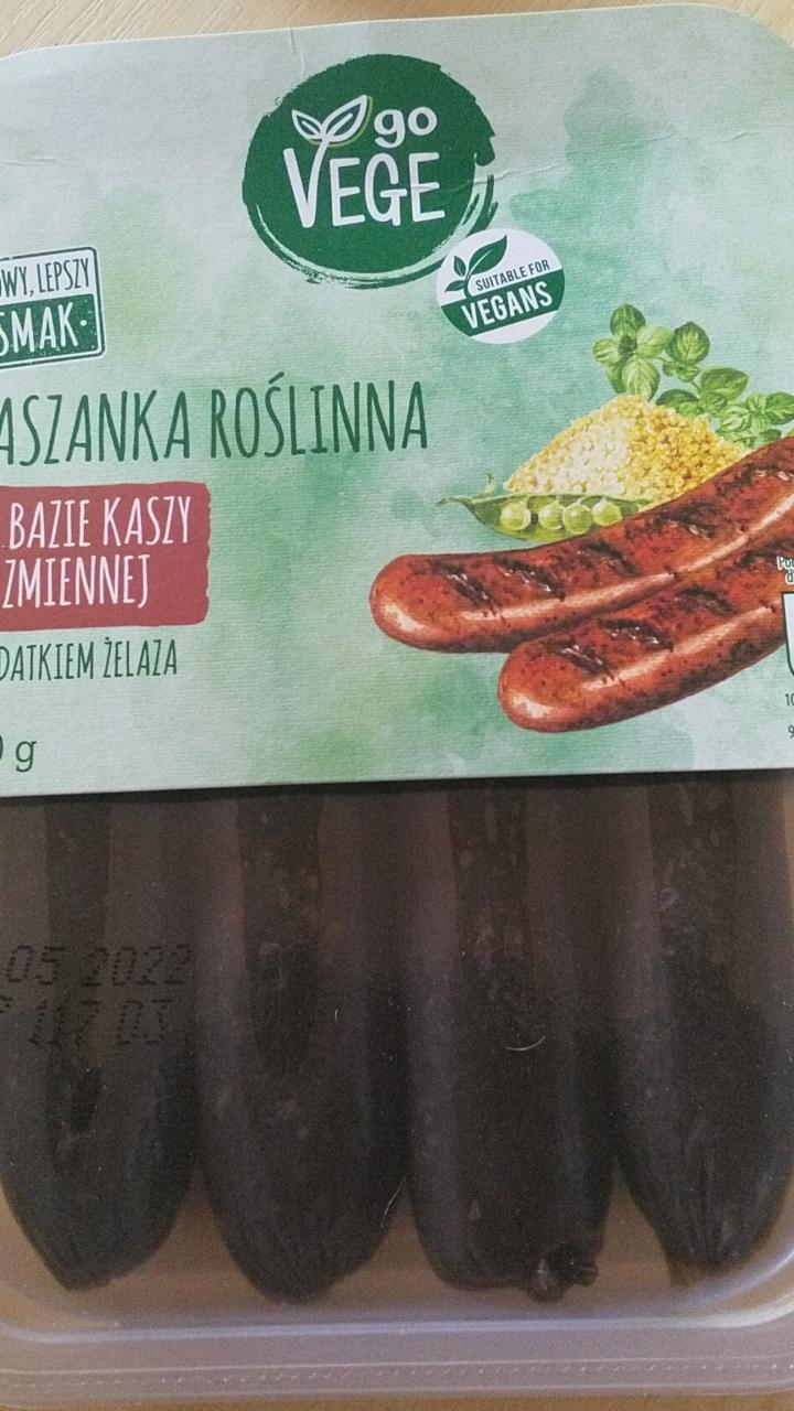 Zdjęcia - Go vege kaszanka roślinna