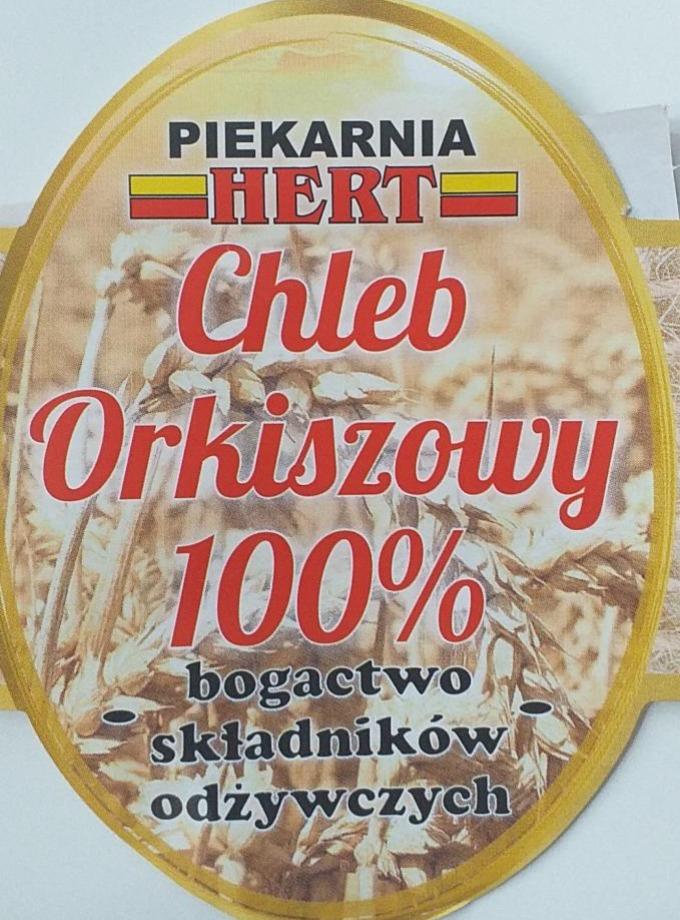 Zdjęcia - chleb orkiszowy 100% Piekarnia hert