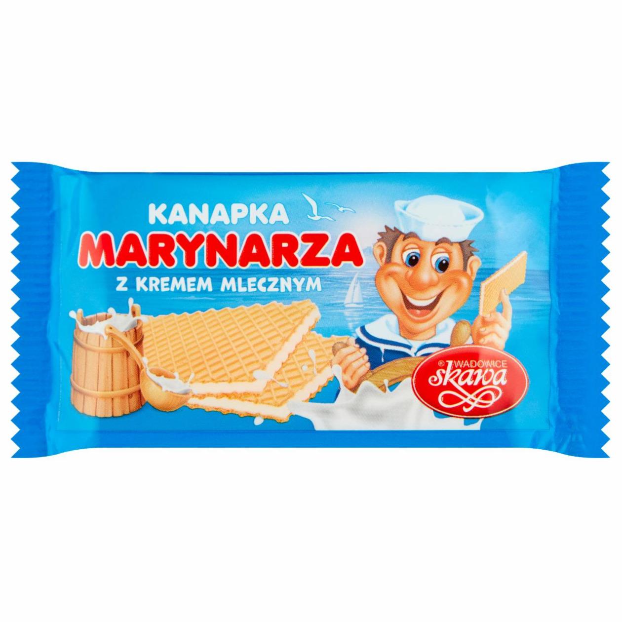 Zdjęcia - Kanapka marynarza z kremem mlecznym Skawa