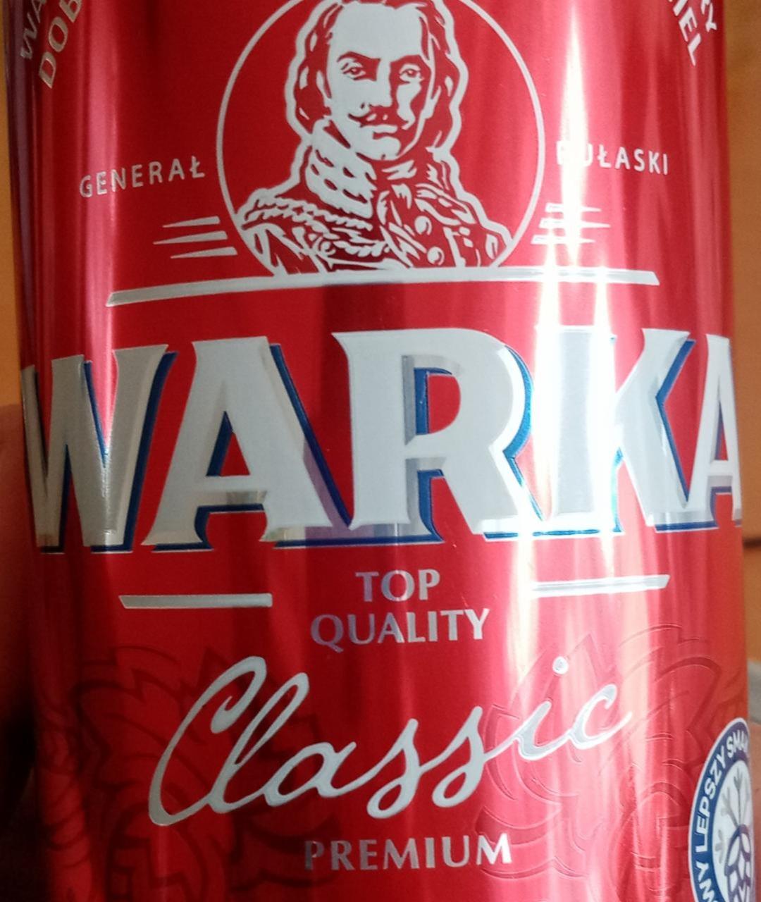 Zdjęcia - Piwo Classic Premium Warka