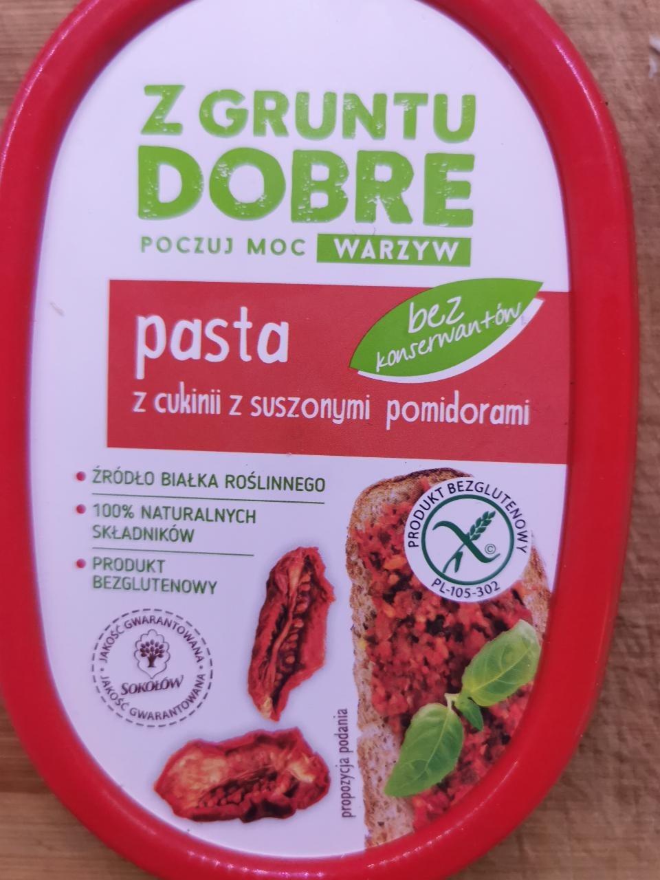 Zdjęcia - Pasta z cukinii z suszonymi pomidorami Z gruntu dobre