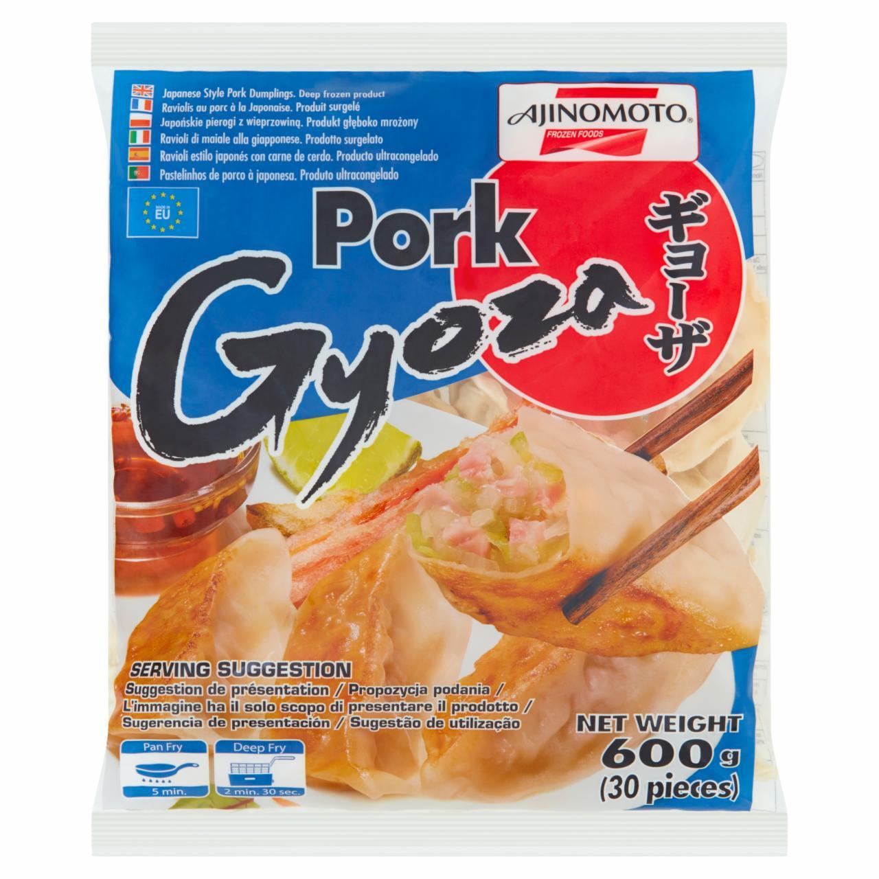 Zdjęcia - Ajinomoto Gyoza Japońskie pierogi z wieprzowiną 600 g (30 sztuk)