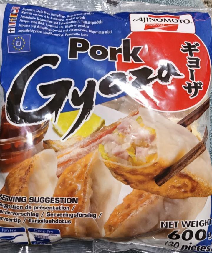 Zdjęcia - Ajinomoto Gyoza Japońskie pierogi z wieprzowiną 600 g (30 sztuk)