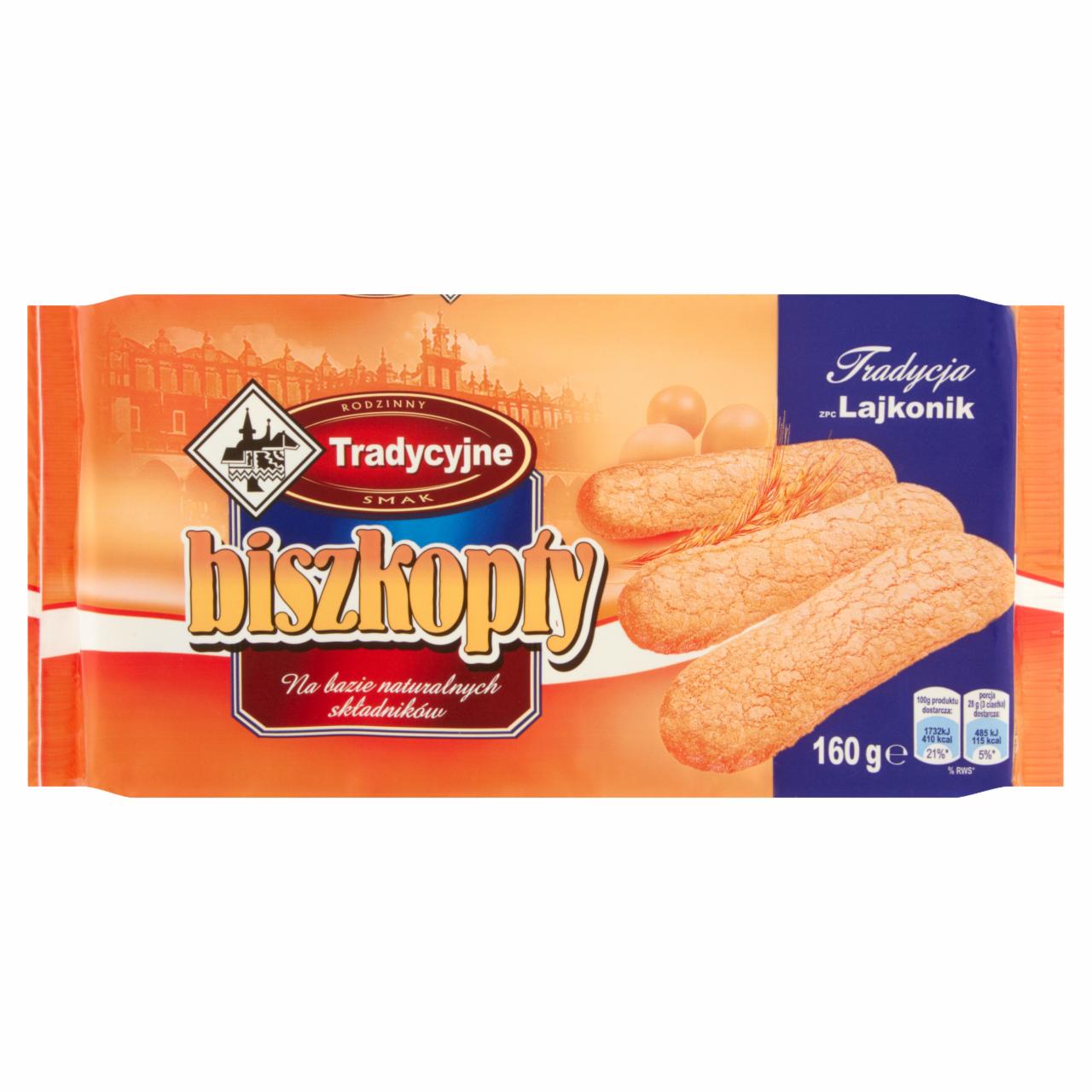 Zdjęcia - Biszkopty tradycyjne 160 g