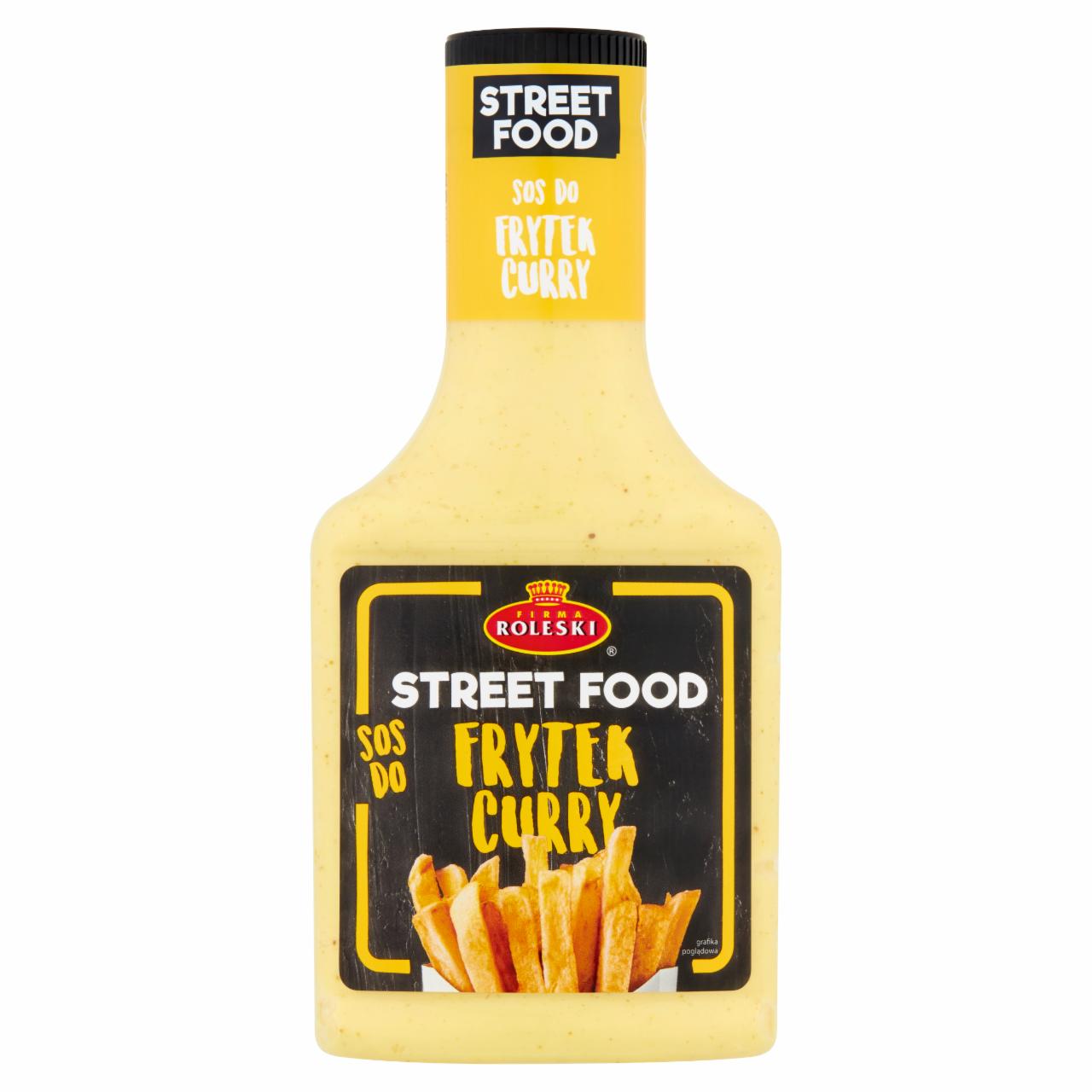 Zdjęcia - Firma Roleski Street Food Sos do frytek curry 280 g