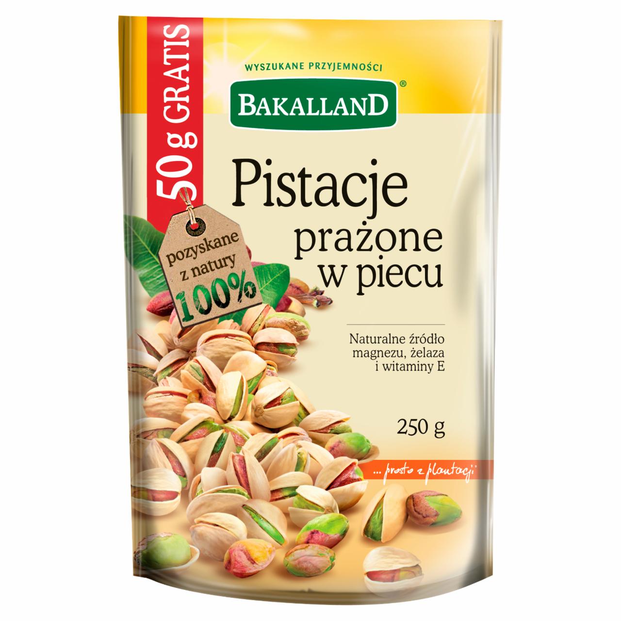 Zdjęcia - Bakalland Pistacje prażone w piecu 250 g