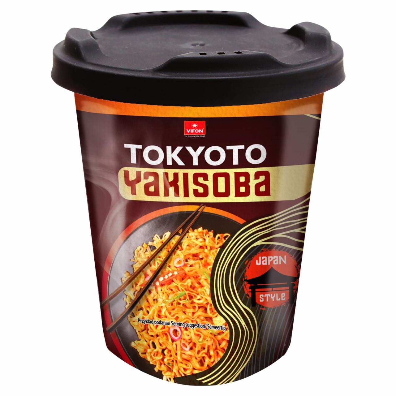 Zdjęcia - Vifon Tokyoto Yakisoba Danie błyskawiczne z nudlami 85 g