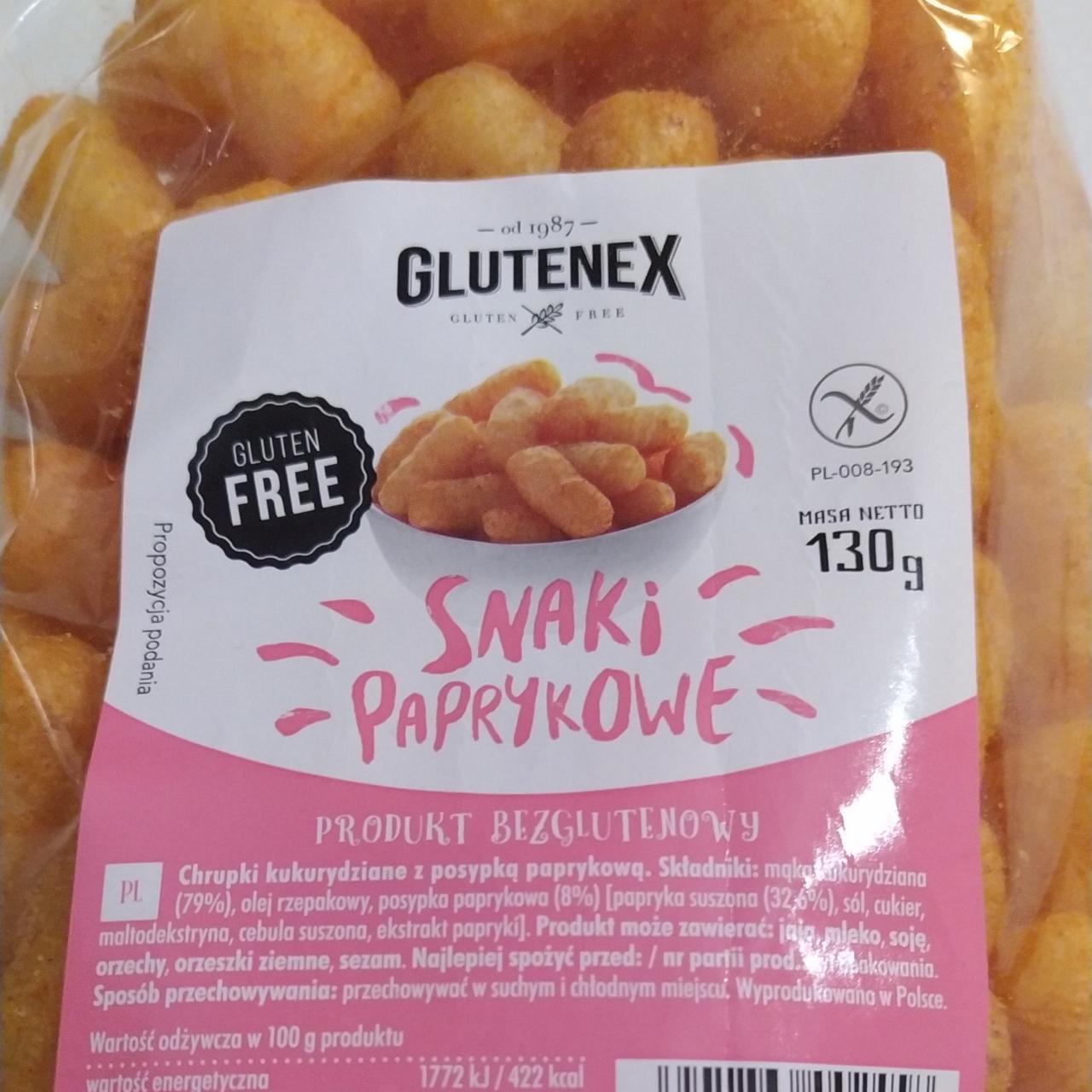 Zdjęcia - Snaki paprykowe Glutenex