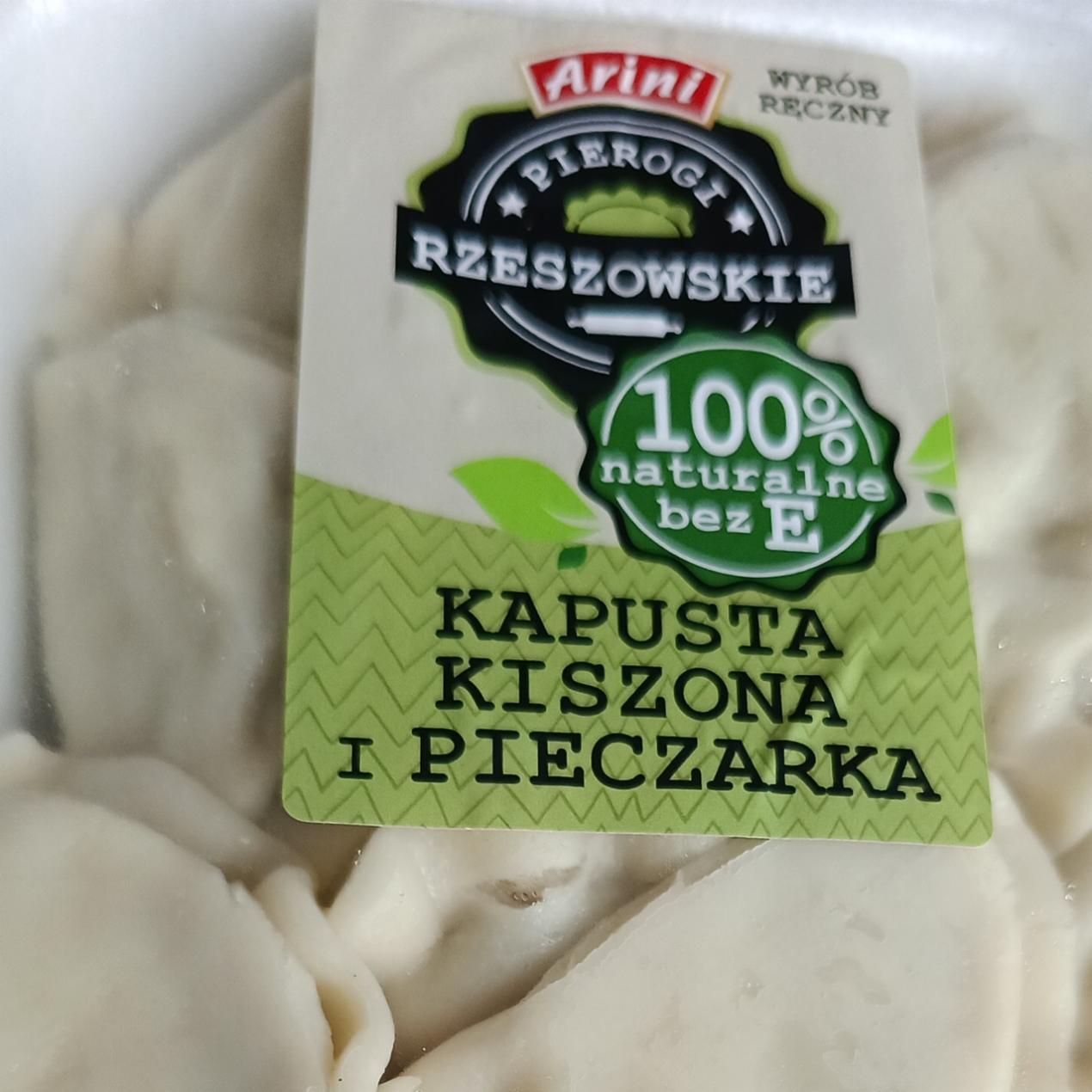 Zdjęcia - Pierogi kapusta kiszona i pieczarka Arini