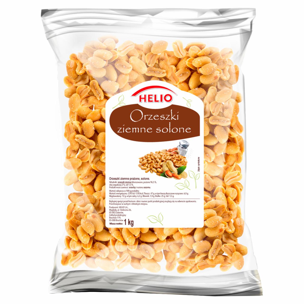 Zdjęcia - Helio Orzeszki ziemne solone 1 kg