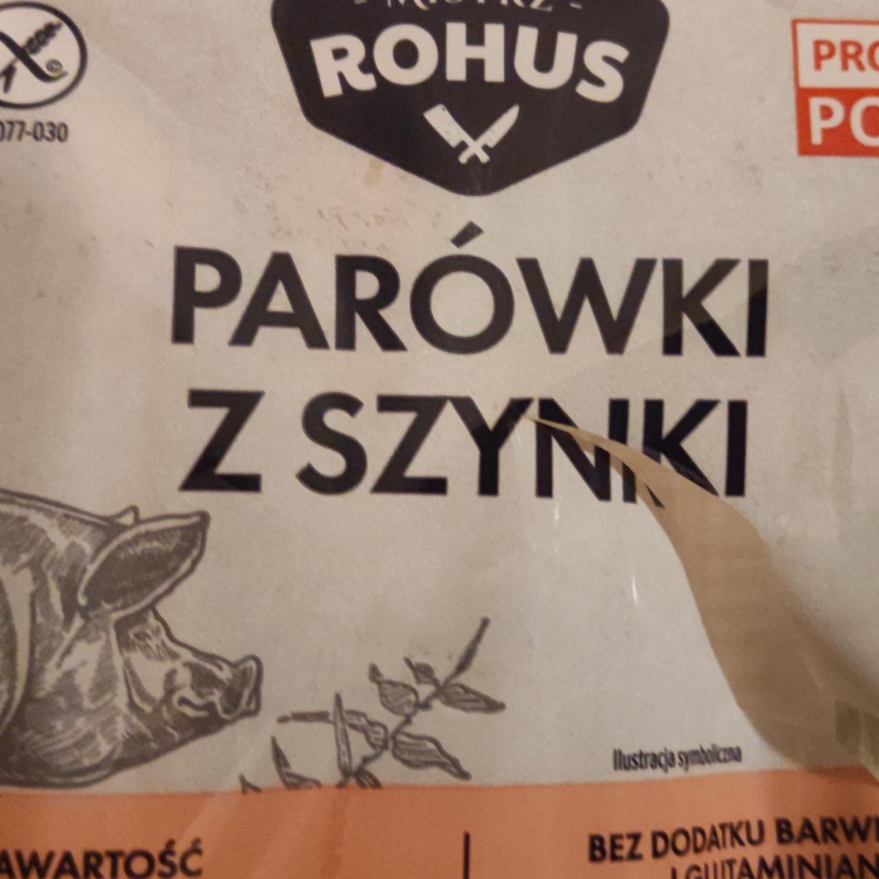 Zdjęcia - parówki z szynki mistrz rohus