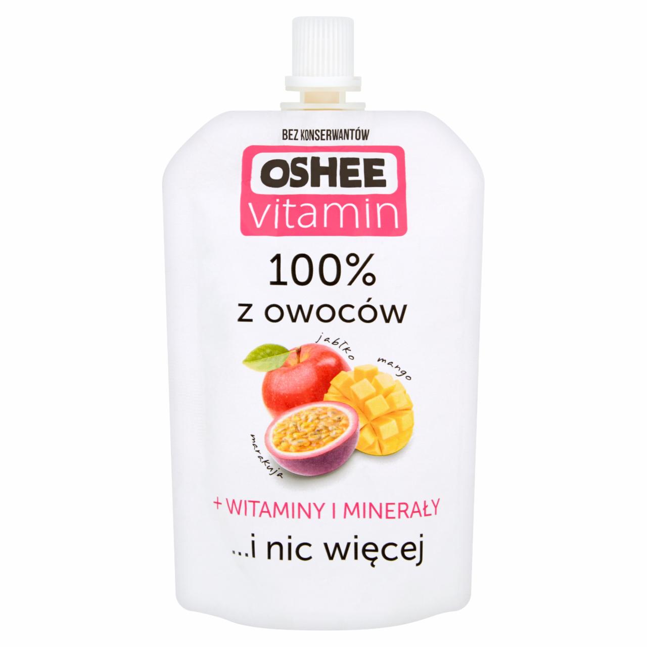 Zdjęcia - Oshee Vitamin Mus jabłko-mango-marakuja 100 g