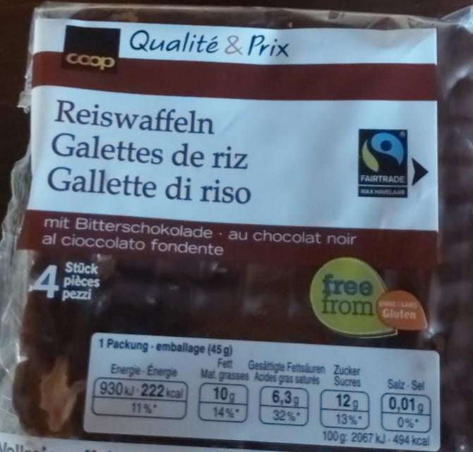 Zdjęcia - Reiswaffeln Qualite&Prix