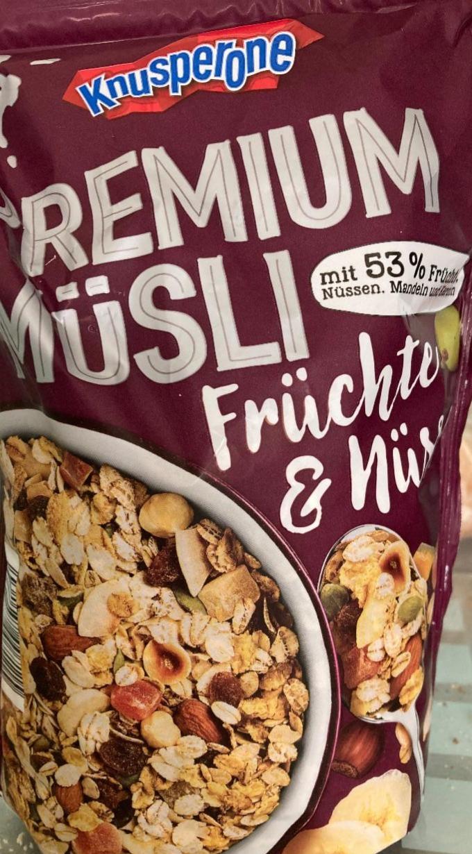 Zdjęcia - Musli Premium 53% owoce i orzechy knusperone