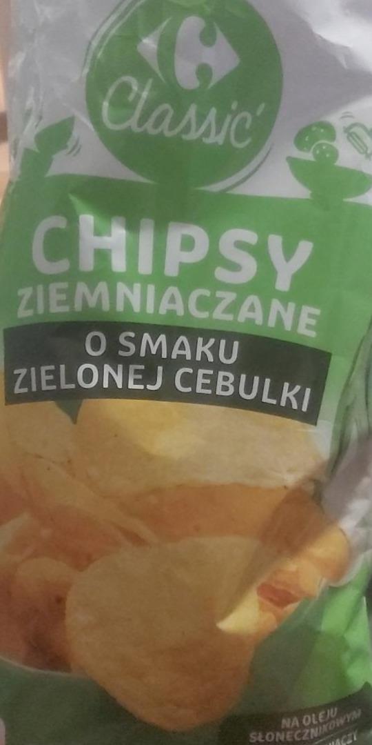 Zdjęcia - Chipsy ziemniaczane o smaku zielonej cebuli Classic