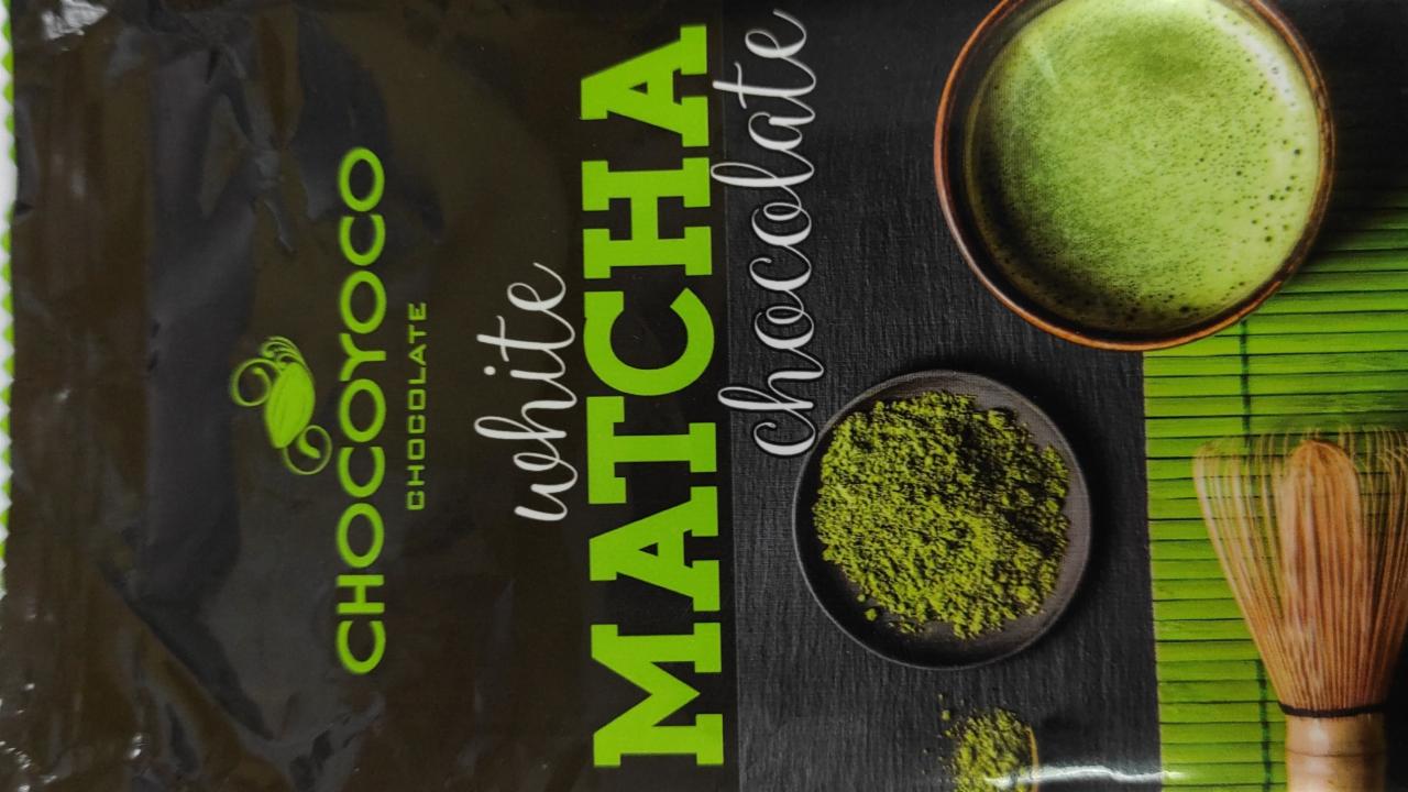 Zdjęcia - chocoyoco matcha chocolate