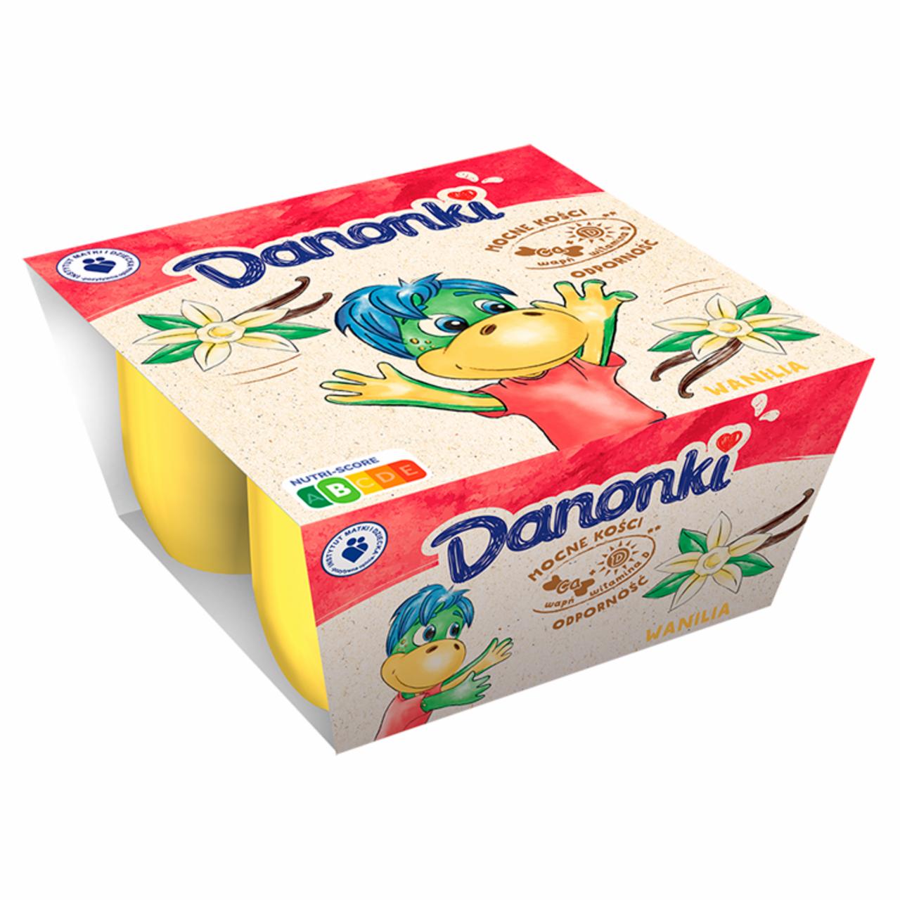 Zdjęcia - Danone Danonki Serek wanilia 200 g (4 x 50 g)