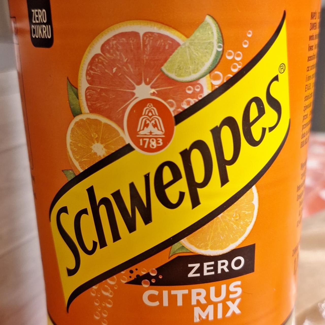 Zdjęcia - Zero citrus mix Schweppes