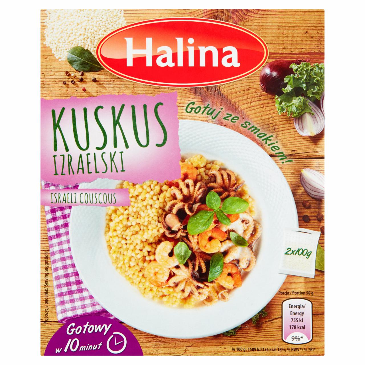 Zdjęcia - Halina Kuskus izraelski 200 g (2 x 100 g)